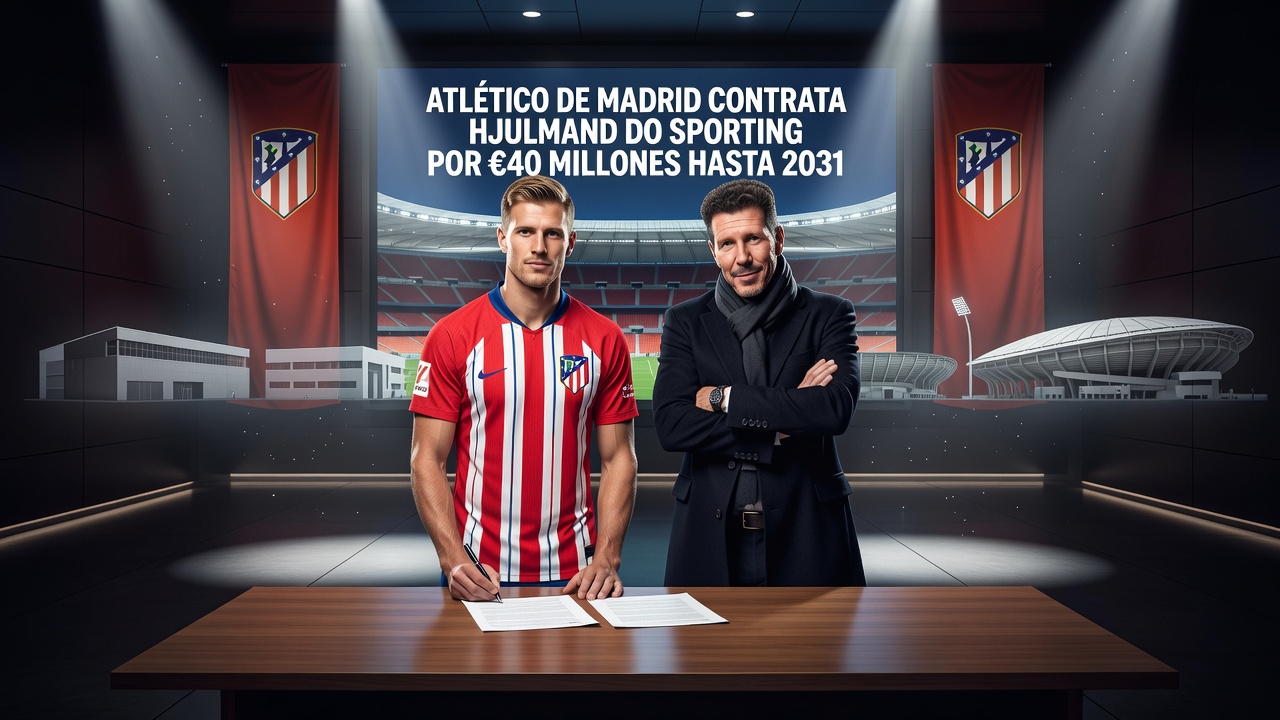 Atlético de Madrid contrata Hjulmand do Sporting por €40 milhões até 2031