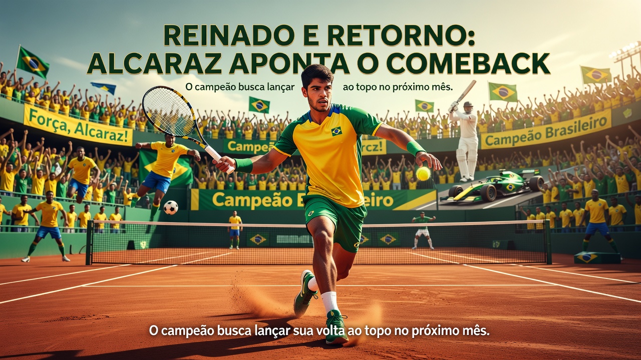 Alcaraz Mira Retorno em Cincinnati Após Lesão no Punho